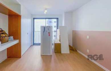 Imagem: O apartamento possui 1 Dormitório, 1 Banheiro, 24m² de Área