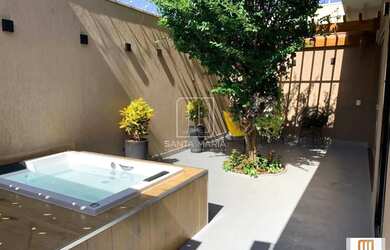 Imagem: A casa possui 3 Dormitórios, 5 Banheiros, 4 Vagas na garagem