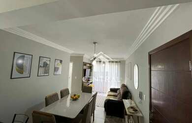 Imagem: O apartamento possui 2 Dormitórios, 1 Banheiro, 1 Vaga na garagem