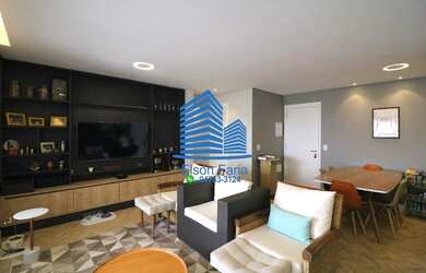 Imagem: O apartamento possui 3 Dormitórios, 2 Banheiros, 2 Vagas na