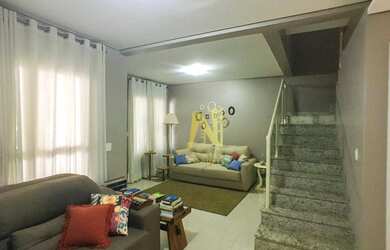 Imagem: A casa em condomínio possui 3 Dormitórios, 2 Banheiros, 2