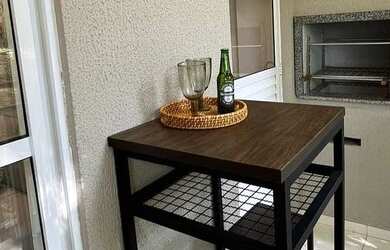 Imagem: O apartamento na cobertura possui 2 Dormitórios, 2 Banheiros