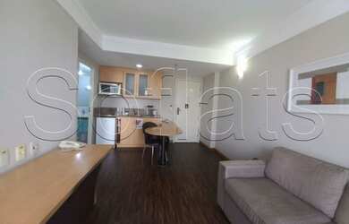 Imagem: O studio possui 1 Dormitório, 1 Banheiro, 1 Vaga na garagem