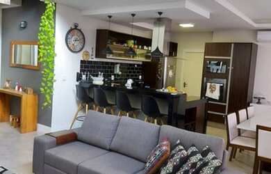 Imagem: A casa em condomínio possui 3 Dormitórios, 4 Banheiros, 2