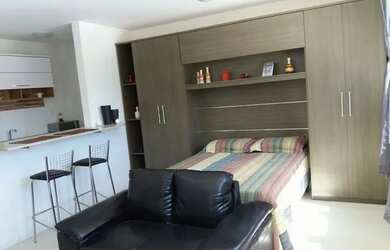 Imagem: O studio possui 1 Dormitório, 1 Banheiro, 35m² de Área, Imóvel