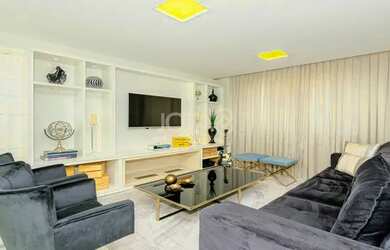 Imagem: O apartamento na cobertura possui 3 Dormitórios, 4 Banheiros