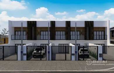 Imagem: A casa possui 2 Dormitórios, 2 Banheiros, 1 Vaga na garagem