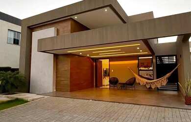 Imagem: A casa em condomínio possui 3 Dormitórios, 2 Banheiros, 4