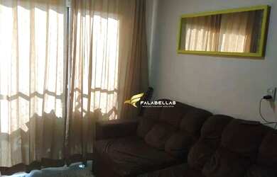 Imagem: O apartamento possui 2 Dormitórios, 1 Banheiro, 2 Vagas na