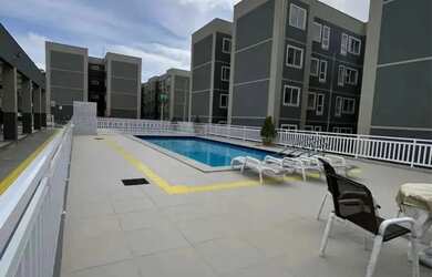 Imagem 4: Alugo apto novo no Turu. Piscina, Churrasqueira, Imóvel novoe50m² de...