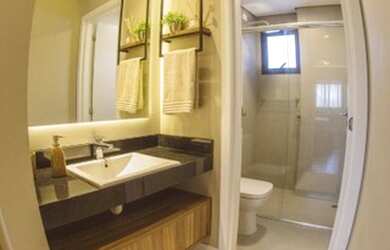 Imagem: O apartamento possui 3 Dormitórios, 4 Banheiros, 2 Vagas na