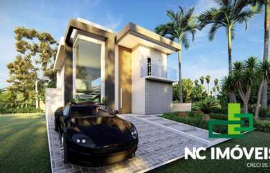 Imagem: A casa em condomínio possui 5 Dormitórios, 5 Banheiros, 4