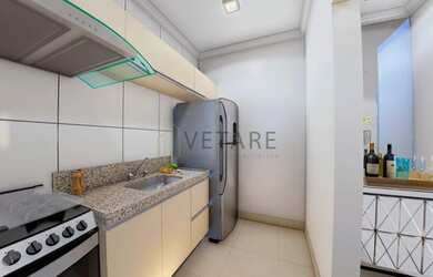 Imagem: A casa em condomínio possui 2 Dormitórios, 1 Banheiro, 2 Vagas