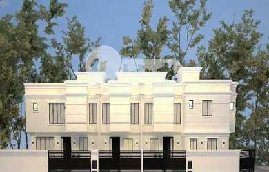 Imagem: A casa possui 3 Dormitórios, 3 Banheiros, 2 Vagas na garagem