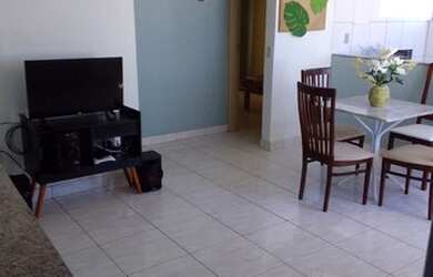 Imagem: O apartamento na cobertura possui 2 Dormitórios, 2 Banheiros