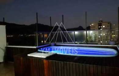 Imagem: O apartamento na cobertura possui 3 Dormitórios, 3 Banheiros