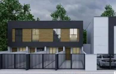 Imagem: A casa possui 2 Dormitórios, 1 Banheiro, 2 Vagas na garagem