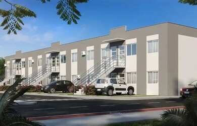 Imagem: O apartamento possui 2 Dormitórios, 1 Banheiro, 1 Vaga na garagem