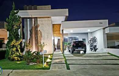 Imagem: A casa em condomínio possui 3 Dormitórios, 4 Banheiros, 4