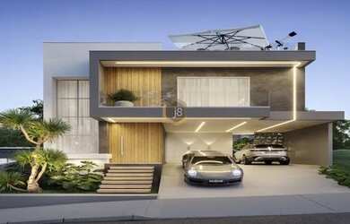 Imagem: A casa em condomínio possui 3 Dormitórios, 5 Banheiros, 4