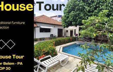 Imagem: A casa possui 4 Dormitórios, 5 Banheiros, 4 Vagas na garagem