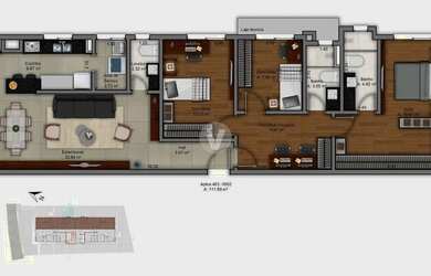 Imagem 15: Apartamento 3 dormitórios à venda Centro Santa Maria/RS