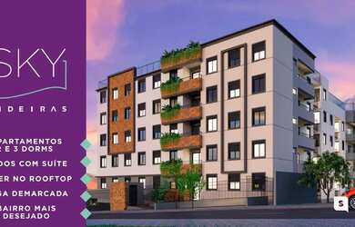 Imagem: O apartamento possui 2 Dormitórios, 2 Banheiros, 1 Vaga na