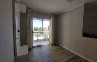 Imagem: O apartamento possui 1 Dormitório, 2 Banheiros, 1 Vaga na garagem