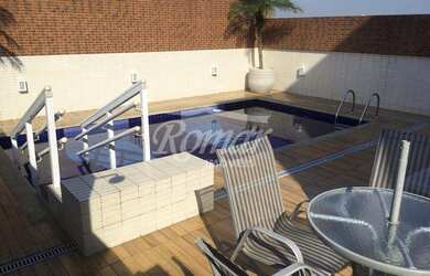 Imagem: O apartamento possui 1 Dormitório, 1 Banheiro, 1 Vaga na garagem