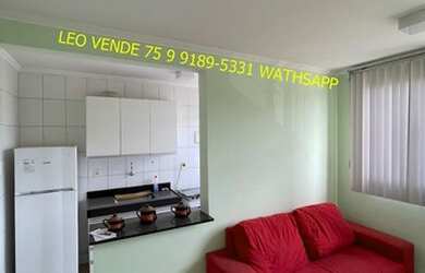 Imagem: O apartamento possui 2 Dormitórios, 1 Banheiro e 1 Vaga na