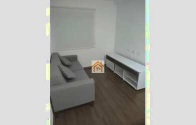 Imagem: O apartamento possui 1 Dormitório, 1 Banheiro, 1 Vaga na garagem