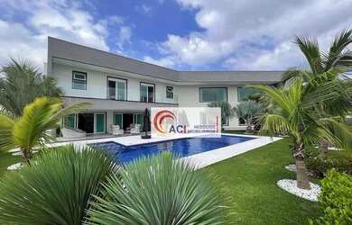 Imagem: A casa em condomínio possui 4 Dormitórios, 5 Banheiros, 5