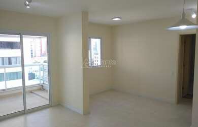 Imagem: O apartamento possui 1 Dormitório, 2 Banheiros, 1 Vaga na garagem