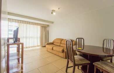 Imagem: O studio possui 1 Dormitório, 1 Banheiro, 60m² de Área e