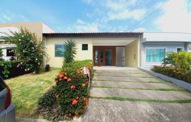 Imagem: A casa em condomínio possui 4 Dormitórios, 5 Banheiros, 4