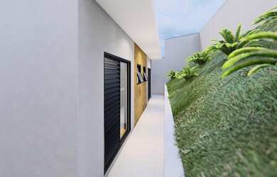 Imagem 8: Casa térrea na planta no condomínio Serras de Atibaia II