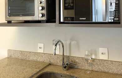 Imagem 9: Flat com 1 dormitório para alugar, 57 m² por R$ 5.000,00/mês - Vila...