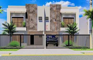 Imagem: A casa possui 3 Dormitórios, 3 Banheiros, 2 Vagas na garagem