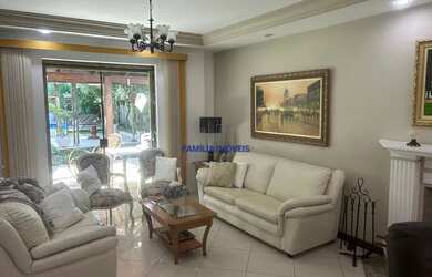 Imagem 3: Sobrado à venda 4 quartos piscina quintal Santos Morro Nova Cintra