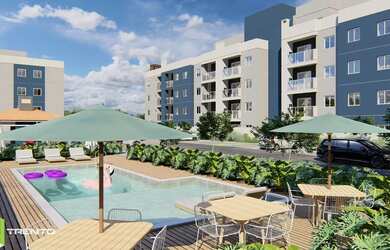 Imagem 3: Apartamento 02 dormitórios e 01 vaga de garagem Balneário Praia de Leste...