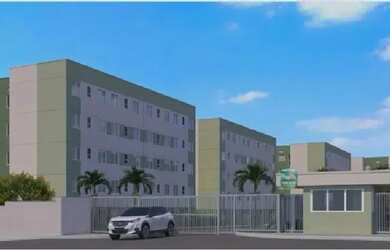 Imagem: O apartamento possui 2 Dormitórios, 1 Banheiro, 1 Vaga na garagem