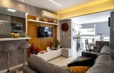 Imagem: O apartamento na cobertura possui 3 Dormitórios, 3 Banheiros