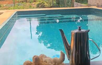 Imagem: A chácara possui 1.000m² de Área, Churrasqueira, Varanda