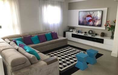 Imagem: O apartamento possui 3 Dormitórios, 5 Banheiros, 4 Vagas na