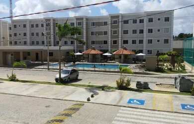 Imagem: O apartamento possui 2 Dormitórios, 1 Banheiro, 1 Vaga na garagem