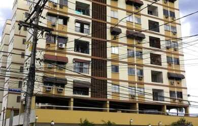 Imagem: O apartamento possui 1 Dormitório, 2 Banheiros, 1 Vaga na garagem