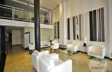 Imagem: O studio possui 1 Dormitório, 1 Banheiro, 27m² de Área e