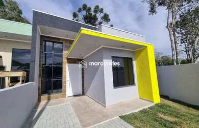 Imagem: A casa em condomínio possui 3 Dormitórios, 2 Banheiros, 2