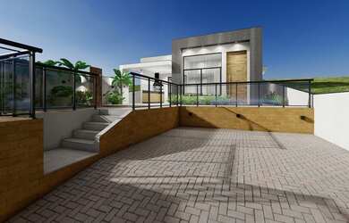 Imagem 2: Casa térrea na planta no condomínio Serras de Atibaia II