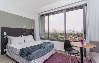 Imagem 2: Studio residencial VN Alvorada disponível para locação com 26m², 1...